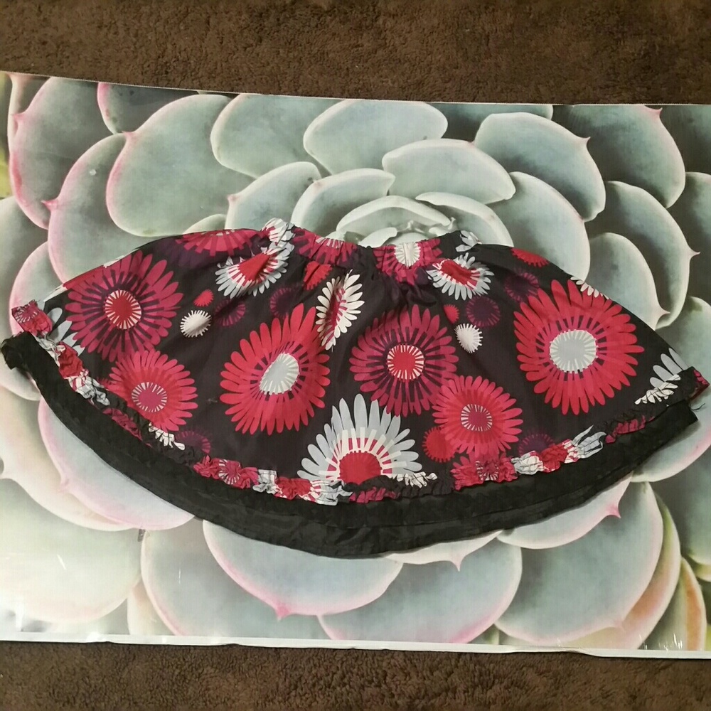 Cherokee flower lined skirt, 18 months